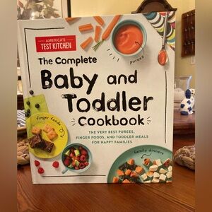 NWOT, America’s Test Kitchen Baby and Toddler Cookbook